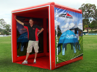 Promotional Marquee - Event Cube 4 x 3 meters